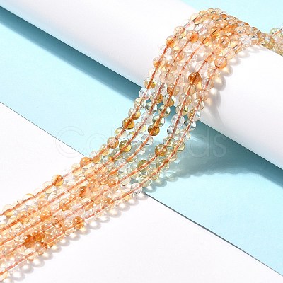 Natural Citrine Bead Strands X-G-P466-01E-1