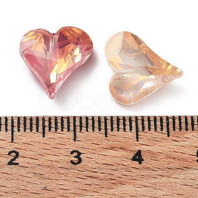 Electroplate K9 Glass Rhinestone Cabochons RGLA-M016-E01-AM-1