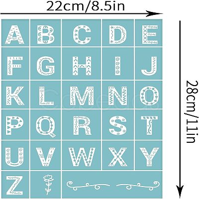 Self-Adhesive Silk Screen Printing Stencil DIY-WH0173-040-1