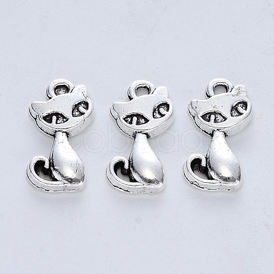 Tibetan Style Alloy Pendants TIBE-R316-051AS-RS-1