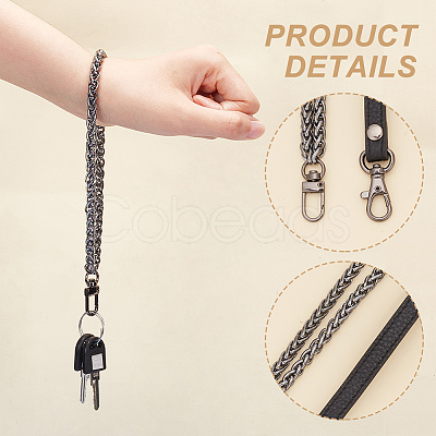 WADORN 2Pcs 2 Style Wristlet Bag Straps DIY-WR0003-05B-1