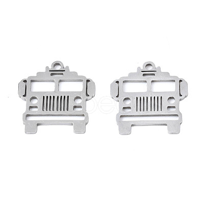 Non-Tarnish 201 Stainless Steel Pendants STAS-T044-267P-1