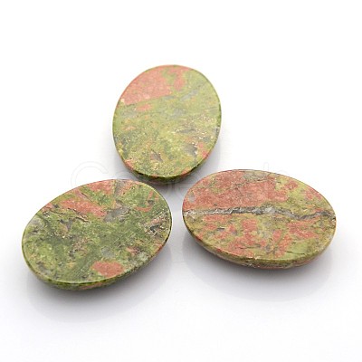 Natural Gemstone Cabochons G-P022-03-1