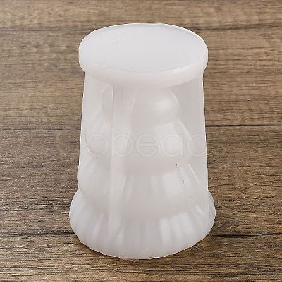 Christmas Tree DIY Silicone Scented Candle Mold DIY-K064-01E-1