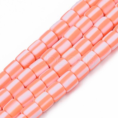 Handmade Polymer Clay Bead Strands CLAY-T020-12G-1