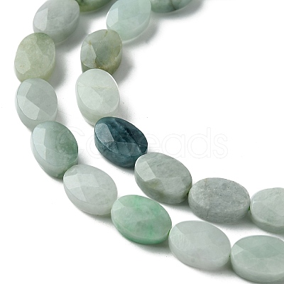 Natural Myanmar Jadeite Beads Strands G-A092-E01-01-1