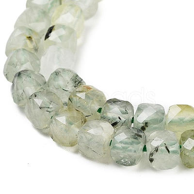 Natural Prehnite Beads Strands G-H042-A46-03-1