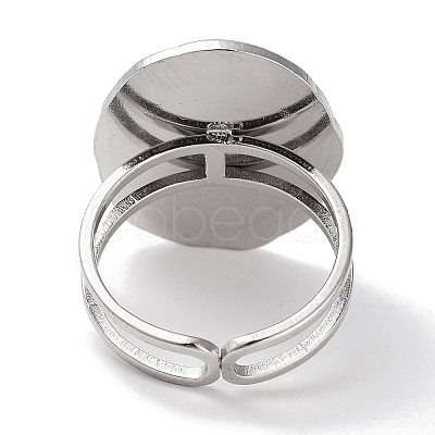 304 Stainless Steel Ring RJEW-B059-12P-1