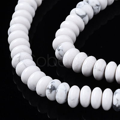 Synthetic Howlite Beads Strands G-S366-116-1