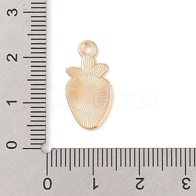 Food Series Alloy Enamel Pendants ENAM-Z010-04B-KCG-1