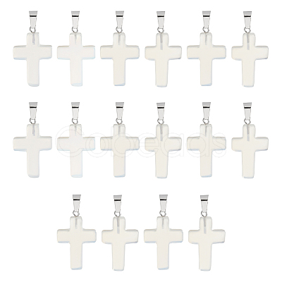 Unicraftale 16Pcs Opalite Pendants G-UN0001-15-1