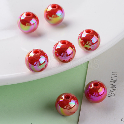 Opaque Acrylic Beads X-MACR-S370-D12mm-A14-1