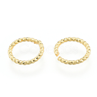 Brass Open Jump Rings KK-N259-56B-1