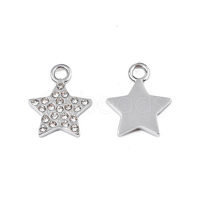 304 Stainless Steel Charms STAS-N095-144-1