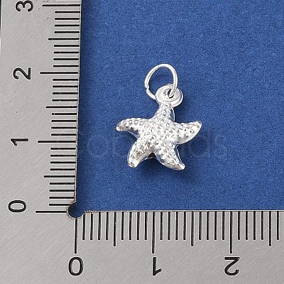 925 Sterling Silver Starfish Charms STER-K181-03S-1