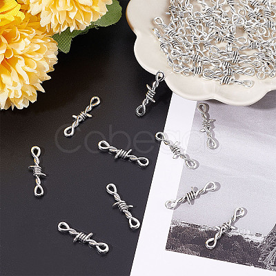 SUNNYCLUE Tibetan Style Alloy Connector Charms FIND-SC0003-49-1