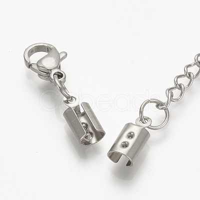 Tarnish Resistant 304 Stainless Steel Chain Extender STAS-S076-90-1