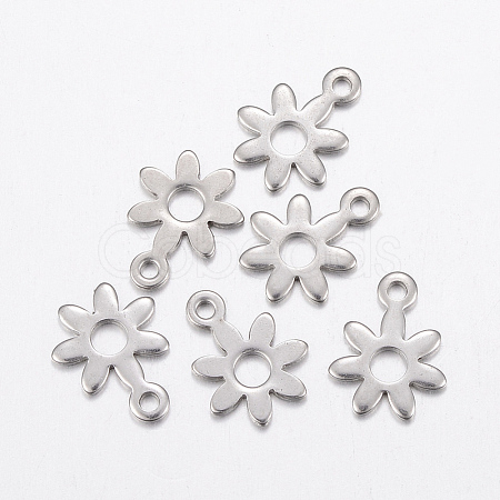 304 Stainless Steel Charms STAS-L200-32P-1