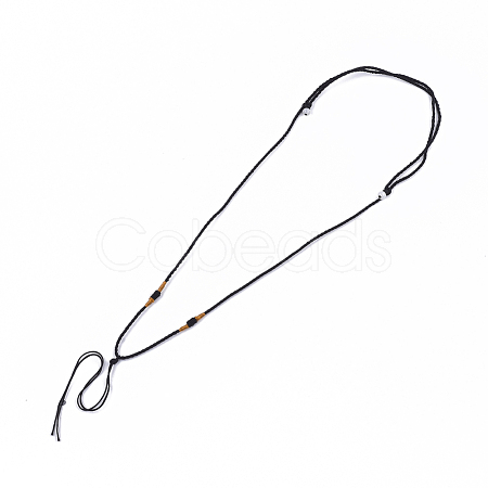 Nylon Cord Necklace Making MAK-T005-05A-1
