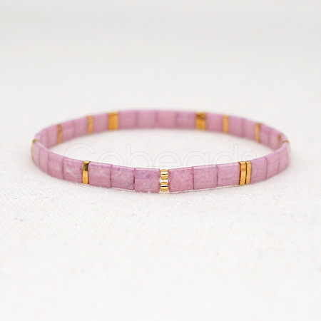 Rainbow Bohemian Style Original Design Fashion Tila Beaded Bracelet for Women. RM1844-6-1