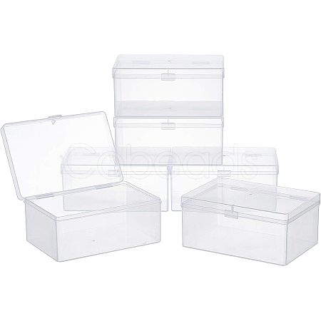 Polypropylene(PP) Storage Containers Box Case CON-WH0074-56-1