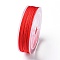 Braided Nylon Threads, Mambo Thread, for Jewelry Making, Red, 1.5mm, about 19.68 yards(18m)/roll