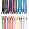 Garment Accessories, Nylon Lace Zipper, Zip-fastener Components, Mixed Color, 54x2.4cm