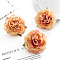 Cloth Artificial Carnations, for Wedding Aisle Centerpieces Table Confetti Party Favors Home Decoration, Sandy Brown, 80mm