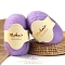 Mohair Yarn, Long Wool Knitting Yarn, for Garments Scarves Sweater Shawl Hats, Lilac, 0.5~1mm, about 109.36 Yards(100m)/Skein