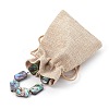 Natural Abalone Shell/Paua Shell Beads Bracelets BJEW-JB03993-5