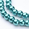 Glass Pearl Beads Strands HY-6D-B52-2