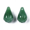 Imitation Jade Glass Pendants GLAA-S054-19B-2