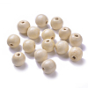 Dyed Natural Wood Beads X-WOOD-Q006-18mm-04-LF-2