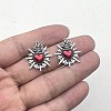 Vintage Tibetan Style Zinc Alloy Pendants PW-WG0C0EE-01-1