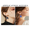 DIY Geometry Dangle Earring Making Kit DIY-TA0004-37-24