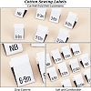 Nbeads 280Pcs 7 Style Neonatal Month Clothing Labels Size FIND-NB0001-45-3