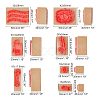 Wooden Rubber Stamps Sets DIY-WH0224-17-2