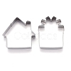 Stainless Steel Christmas Theme Mixed Pattern Cookie Candy Food Cutters Molds DIY-H142-14P-2