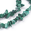 Natural Malachite Beads Strands X-G-F079-02-3