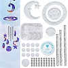 DIY Moon & Star Wind Chime Making Kits MOST-PW0001-074-1