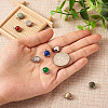 Fashewelry 9Pcs 9 Styles Natural Mixed Stone Charms G-FW0001-28-7