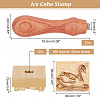 Olycraft 1Pc Brass Stamp Head DIY-OC0008-31A-2