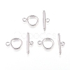 Brass Toggle Clasps KK-L189-23P-1