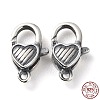 925 Thailand Sterling Silver Lobster Claw Clasps STER-D003-17AS-1