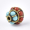 Handmade Indonesia Beads IPDL-S053-115C-3