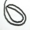 Grade AAA Magnetic Synthetic Hematite Round Bead Strands X-G-G644-A-11-2