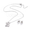 304 Stainless Steel Jewelry Sets SJEW-F214-08-2