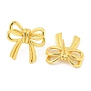 Rack Plating Brass Bowknot Stud Earrings EJEW-M247-16G-2