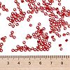 8/0 Transparent Glass Round Seed Beads SEED-J010-F8-25-3