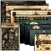 8pcs Retro Industrial Machinery Scrapbook Paper PW-WG10471-01-3